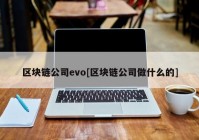 区块链公司evo[区块链公司做什么的]